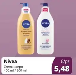 Acqua & Sapone Nivea Crema corpo offerta