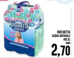Al Discount ROCCHETTA ACQUA NATURALE offerta