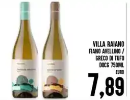 Al Discount Villa Raiano Fiano Avellino / Greco di Tufo DOCG offerta