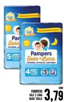 Al Discount Pampers Sole e Luna offerta