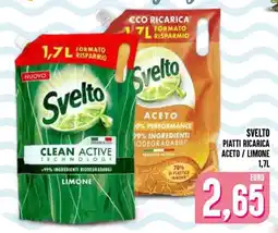 Al Discount Svelto Piatti Ricarica Aceto / Limone offerta