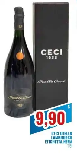 Paladini Otello Supermercato CECI OTTELLO LAMBRUSCO ETICHETTA NERA offerta