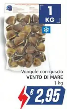 Italy Cash Vongole con guscio VENTO DI MARE offerta