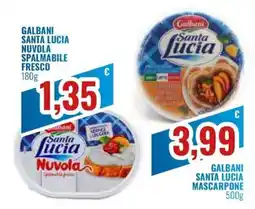 Paladini Otello Supermercato Galbani Santa Lucia Nuvola Spalmabile Fresco offerta