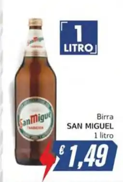 Italy Cash Birra SAN MIGUEL offerta