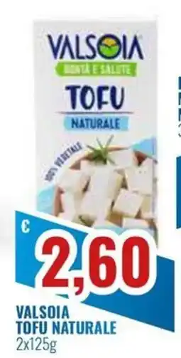 Paladini Otello Supermercato VALSOIA TOFU NATURALE offerta
