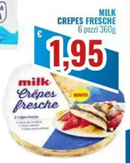 Paladini Otello Supermercato milk Crêpes fresche offerta