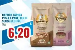 Paladini Otello Supermercato CAPUTO FARINA PIZZA E PANE, DOLCI SENZA GLUTINE offerta