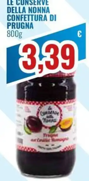 Le Conserve Della Nonna Confettura di Prugna