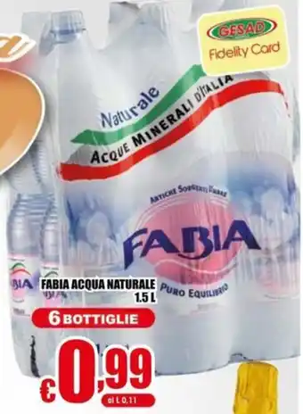 Fabia Acqua Naturale