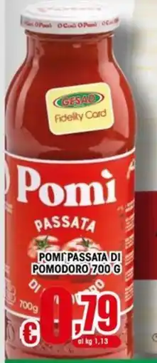 Gesad Supermercati Pomi Passata di Pomodoro offerta