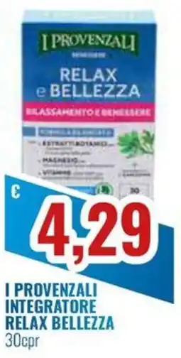Paladini Otello Supermercato I Provenzali Integratore Relax Bellezza offerta