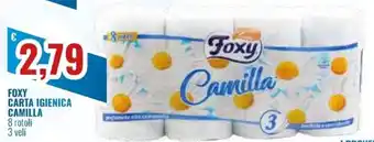 FOXY CARTA IGIENICA CAMILLA