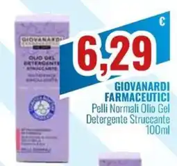 Paladini Otello Supermercato GIOVANARDI Pelli Normali Olio Gel Detergente Struccante offerta