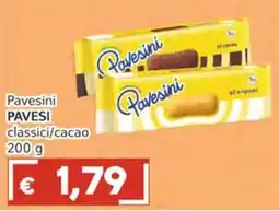 Italy Cash Pavesini PAVESI classici offerta