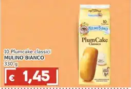Italy Cash Plumcake classici MULINO BIANCO offerta