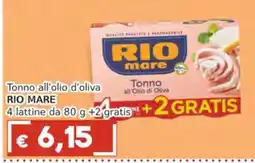 Italy Cash Tonno all'olio d'oliva RIO MARE offerta