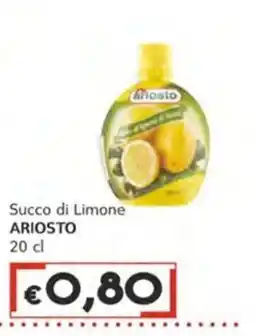 Italy Cash Succo di Limone ARIOSTO offerta