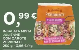 Orvea Insalata mista julienne con carote Zerbinati offerta