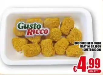 Gesad Supermercati Bocconcini di pollo Gusto Ricco offerta