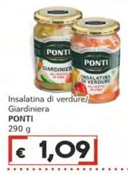 Italy Cash Insalatina di verdure/ Giardiniera PONTI offerta