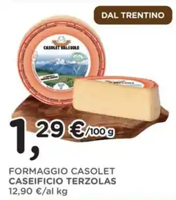 Orvea Formaggio Casolet offerta