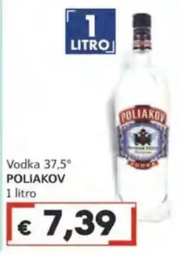 Italy Cash Vodka POLIAKOV offerta
