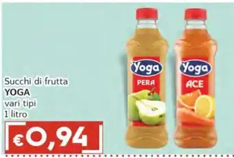 Italy Cash Succhi di frutta YOGA offerta