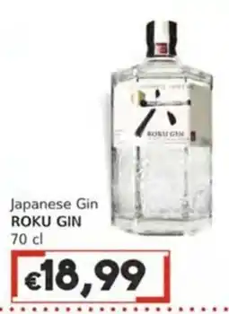 Italy Cash Japanese Gin ROKU GIN offerta