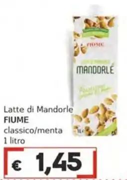 Italy Cash Latte di Mandorle Fiume offerta