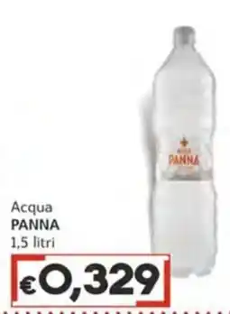 Italy Cash Acqua Panna offerta