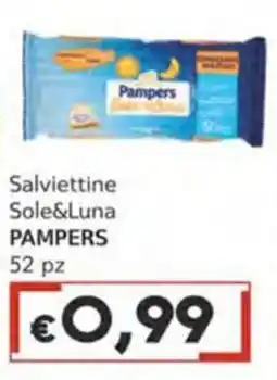 Italy Cash Salviettine Sole&Luna PAMPERS offerta