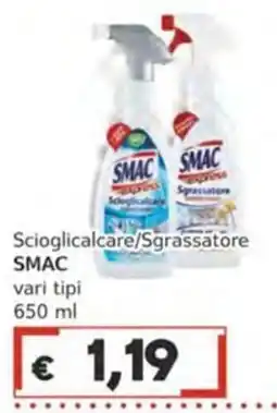 Italy Cash Scioglicalcare/Sgrassatore SMAC offerta