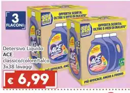 Italy Cash Detersivo Liquido ACE offerta