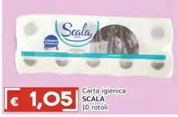 Italy Cash Carta igienica SCALA offerta