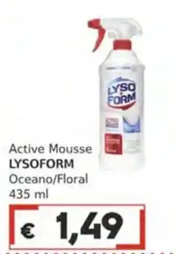 Italy Cash Active Mousse LYSOFORM offerta