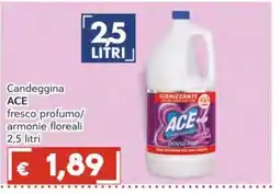 Italy Cash Candeggina ACE offerta