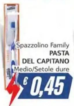 Italy Cash Spazzolino Family PASTA DEL CAPITANO offerta