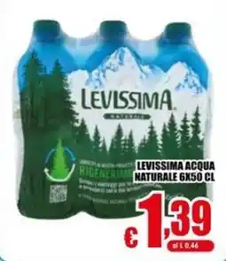 Gesad Supermercati Levissima Acqua Naturale offerta