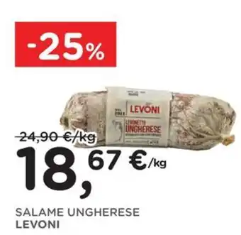 Orvea SALAME UNghERese LEVONI offerta