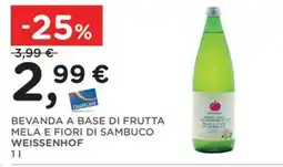 Orvea Beveranda a base di frutta mela e fiori di sambuco Weissenhof offerta