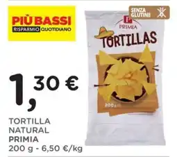 Orvea Tortilla Natural Primia offerta