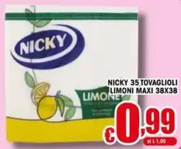 Gesad Supermercati NICKY TOVAGLIOLI LIMONE offerta
