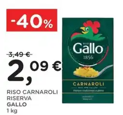 Orvea Riso Carnaroli Riserva Gallo offerta