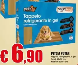 Casalandia Pets a poter Tappeto refrigerante in gel offerta