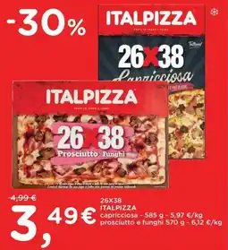 Orvea ITALPIZZA Prosciutto Funghi offerta
