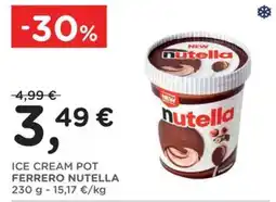 Orvea ICE CREAM POT FERRERO NUTELLA offerta