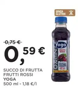 Orvea Succo di frutta frutti rossi Yoga offerta