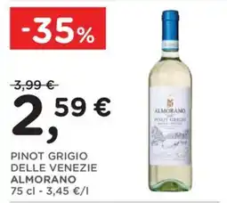 Orvea PINOT GRIGIO DELLE VENEZIE ALMORANO offerta