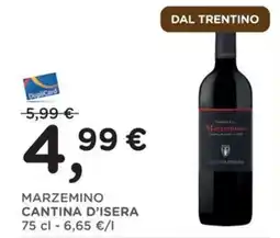 Orvea MARZEMINO CANTINA D'ISERA offerta